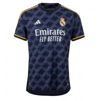 Camiseta Real Madrid Eder Militao #3 Segunda Equipación Replica 2023-24 mangas cortas